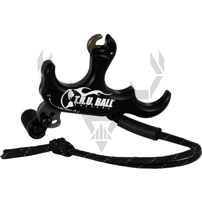 TRU Ball Release Rave 3-Finger Black peukalolaukaisulaite