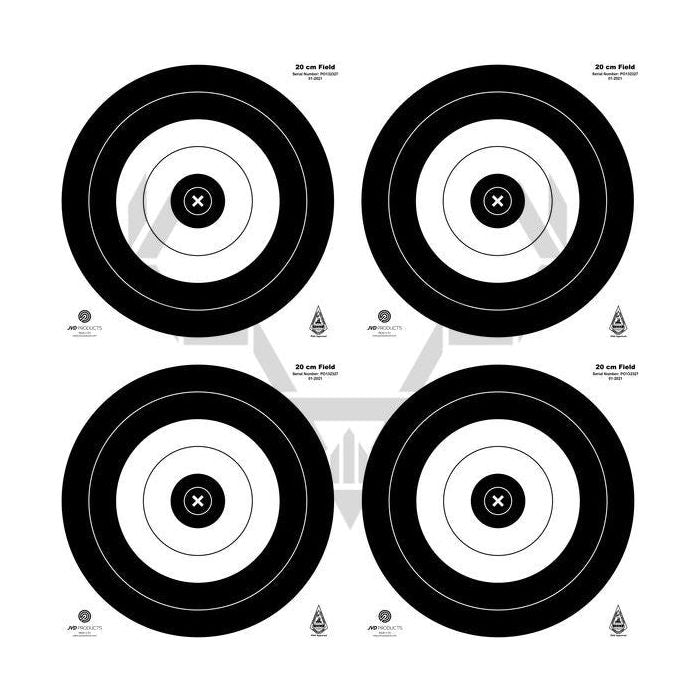 JVD IFAA Field 4 x 20 cm paperitaulu