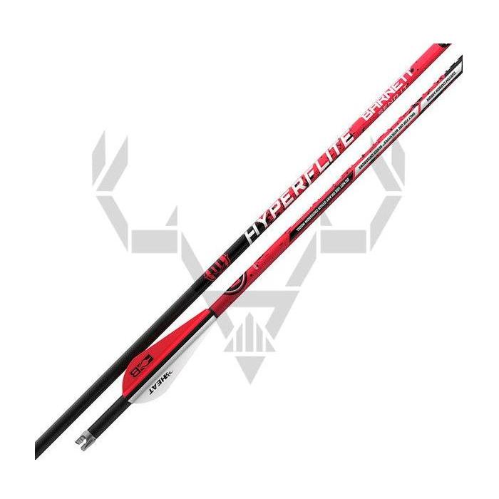Barnett Bolt Hyperflite 20" Red/White Heat Vanes hiilikuitunuoli 3kpl