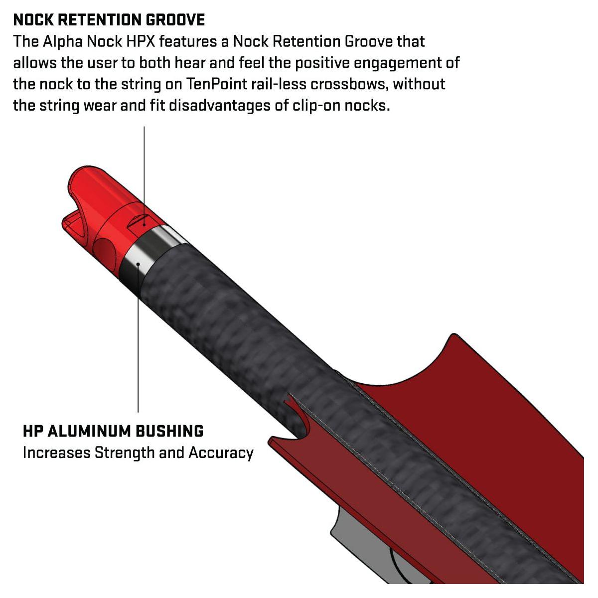 TenPoint CenterPunch HPX 20" hiilikuitunuoli 6kpl