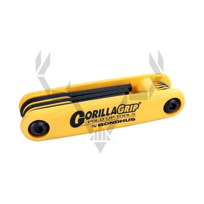 Bondhus Gorilla Grip kuusiokoloavain pienet tuumakoot
