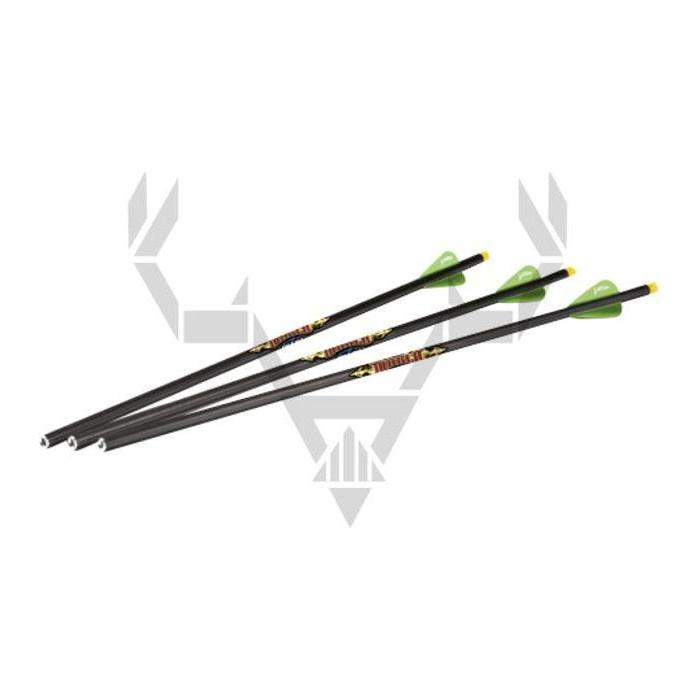 Excalibur Diablo 18" Illuminated hiilikuitunuoli 6kpl