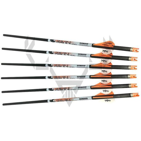 Ravin 400 grain hiilikuitunuoli 6kpl
