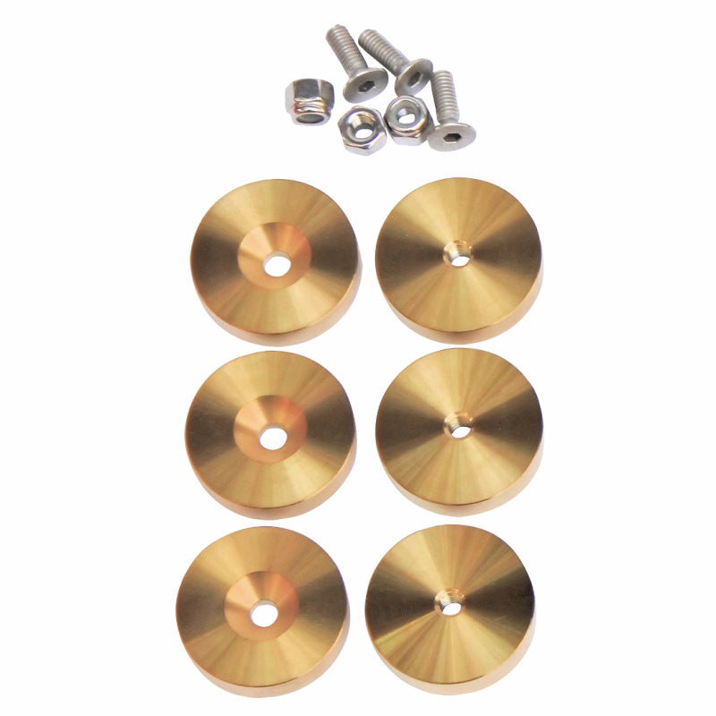Gillo G4 Stainl.Steel Titanium Gold Plated kahvapaino