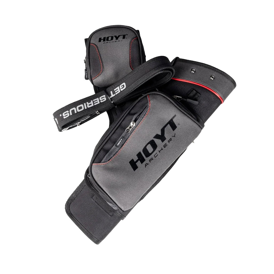 Hoyt Quiver Hip Range Time 2025 RH/LH Grey/Black  nuoliviini