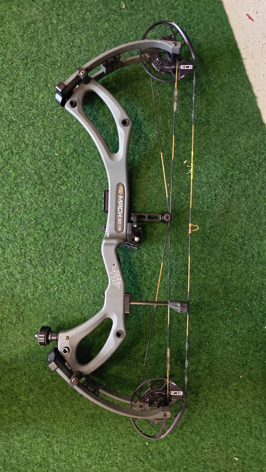 PSE  Mach DS 30 EC2 60-70 RH charchoal taljajousi (varasto)