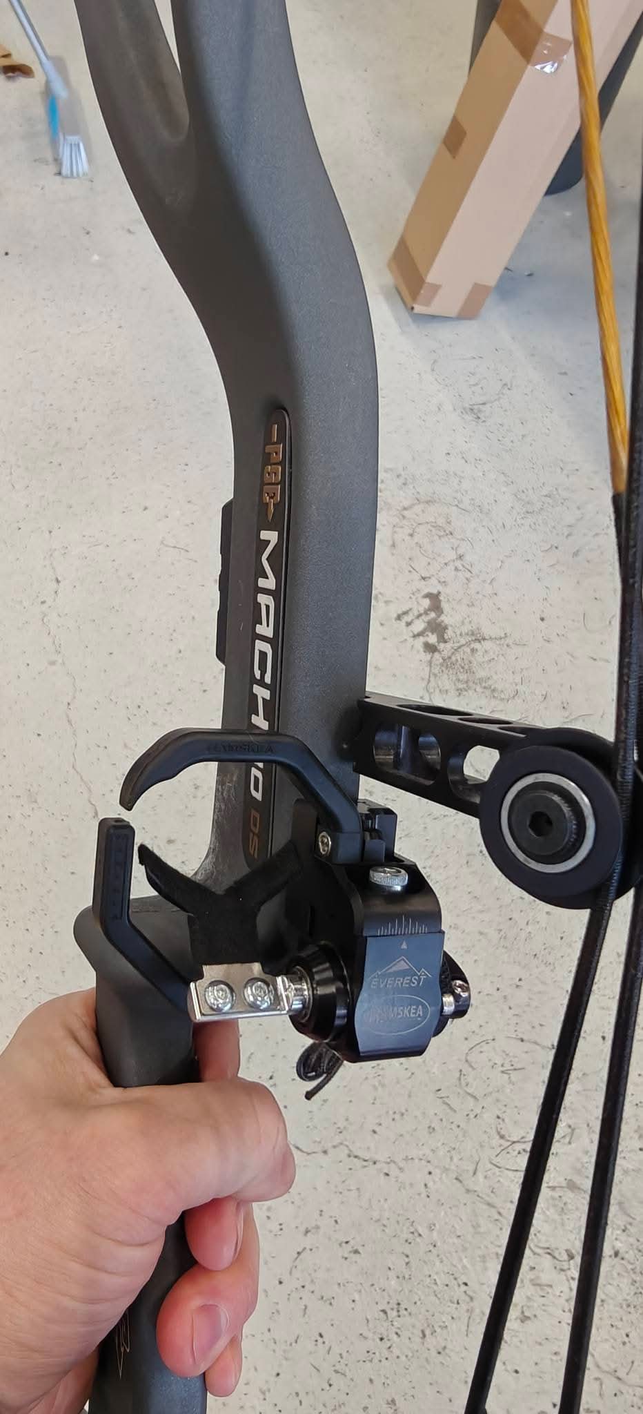 PSE  Mach DS 30 EC2 60-70 RH charchoal taljajousi (varasto)