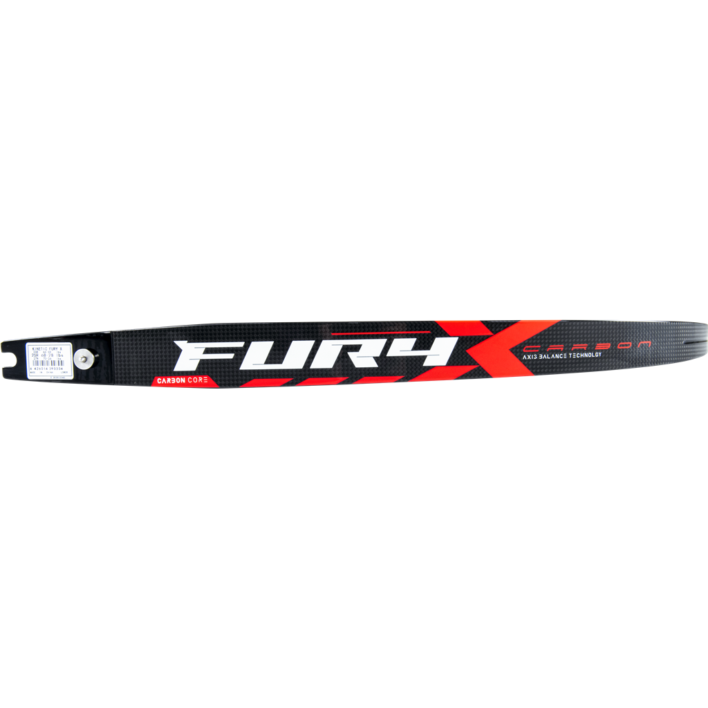 Kinetic Fury X 3K Carbon Foam vastakaarijousen lavat